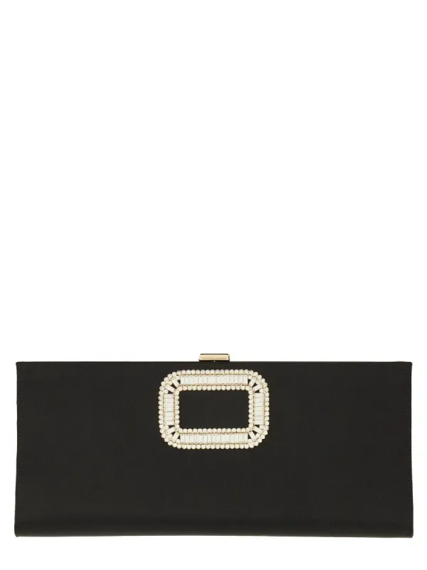 ROGER VIVIER "PILGRIM" BUCKLE CLUTCH BAG sold by Siebentaschen