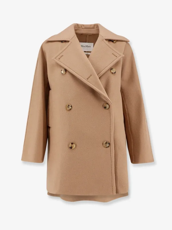 Max Mara Asturie1234 oversize virgin wool and cashmere coat sold by Siebentaschen