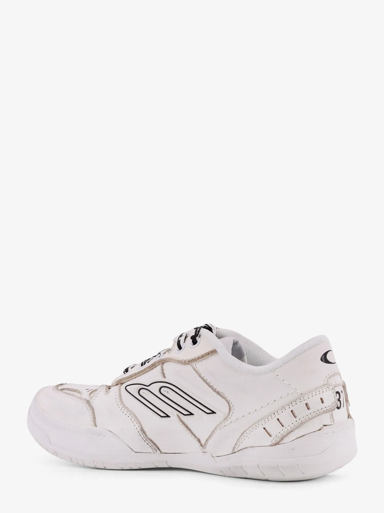 Balenciaga Hamptons Worn-Out leather low-top sneakers sold by Siebentaschen product image thumbnail 3