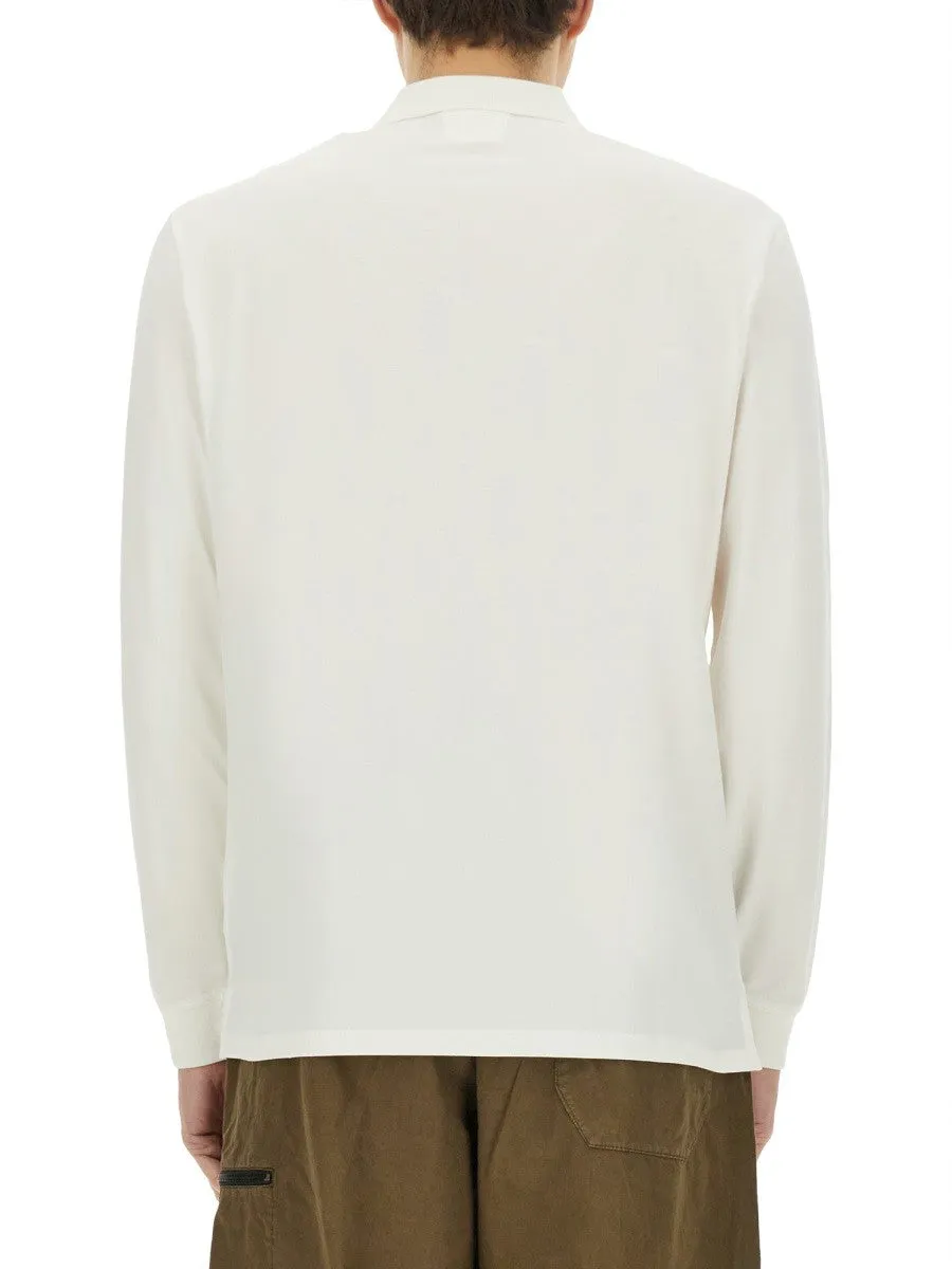 C.P. COMPANY STRETCH PIQUE POLO SHIRT sold by Siebentaschen product image thumbnail 3