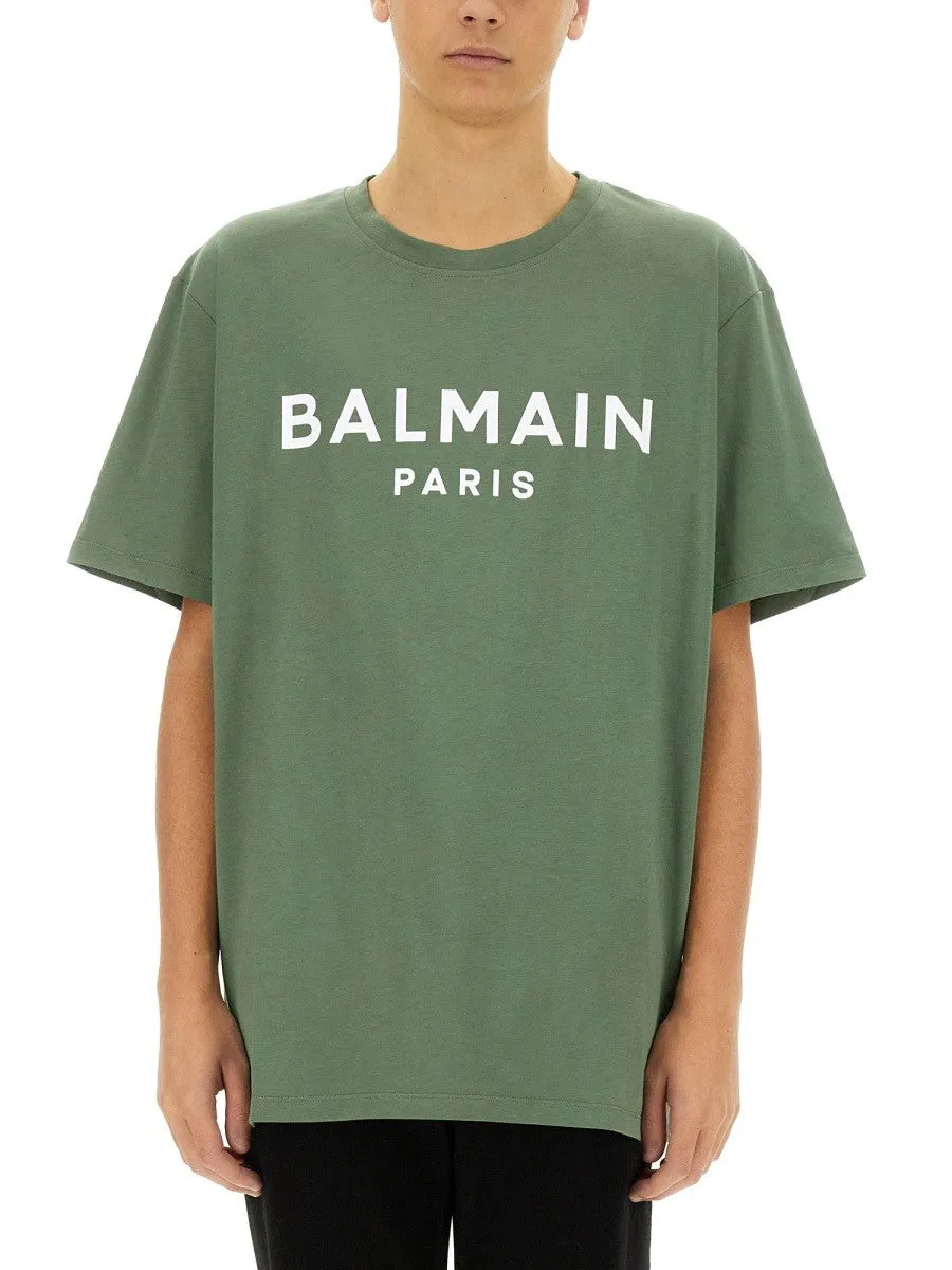 Balmain T-SHIRT WITH LOGO sold by Siebentaschen