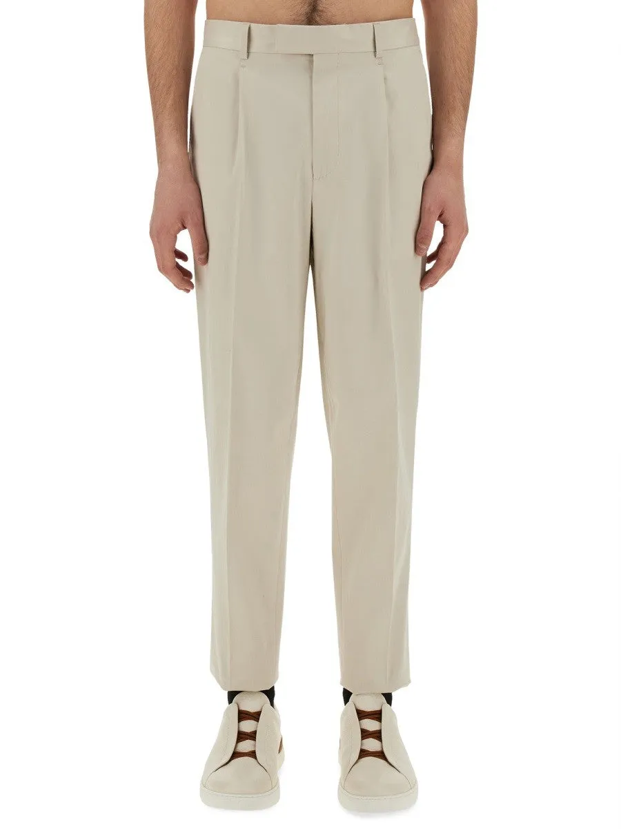 Zegna PANTS WITH PLEAT sold by Siebentaschen