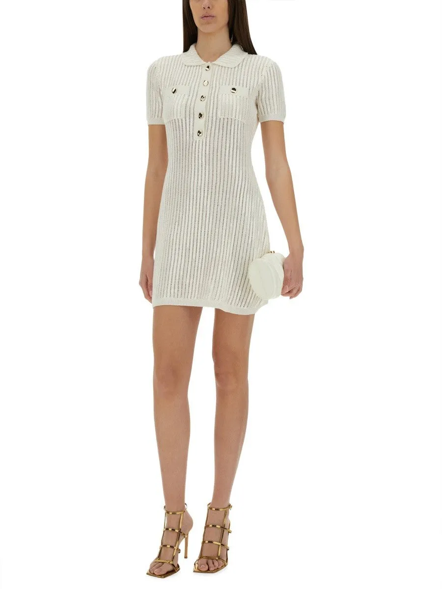 SELF-PORTRAIT MINI CROCHET DRESS WITH SEQUINS sold by Siebentaschen product image thumbnail 2