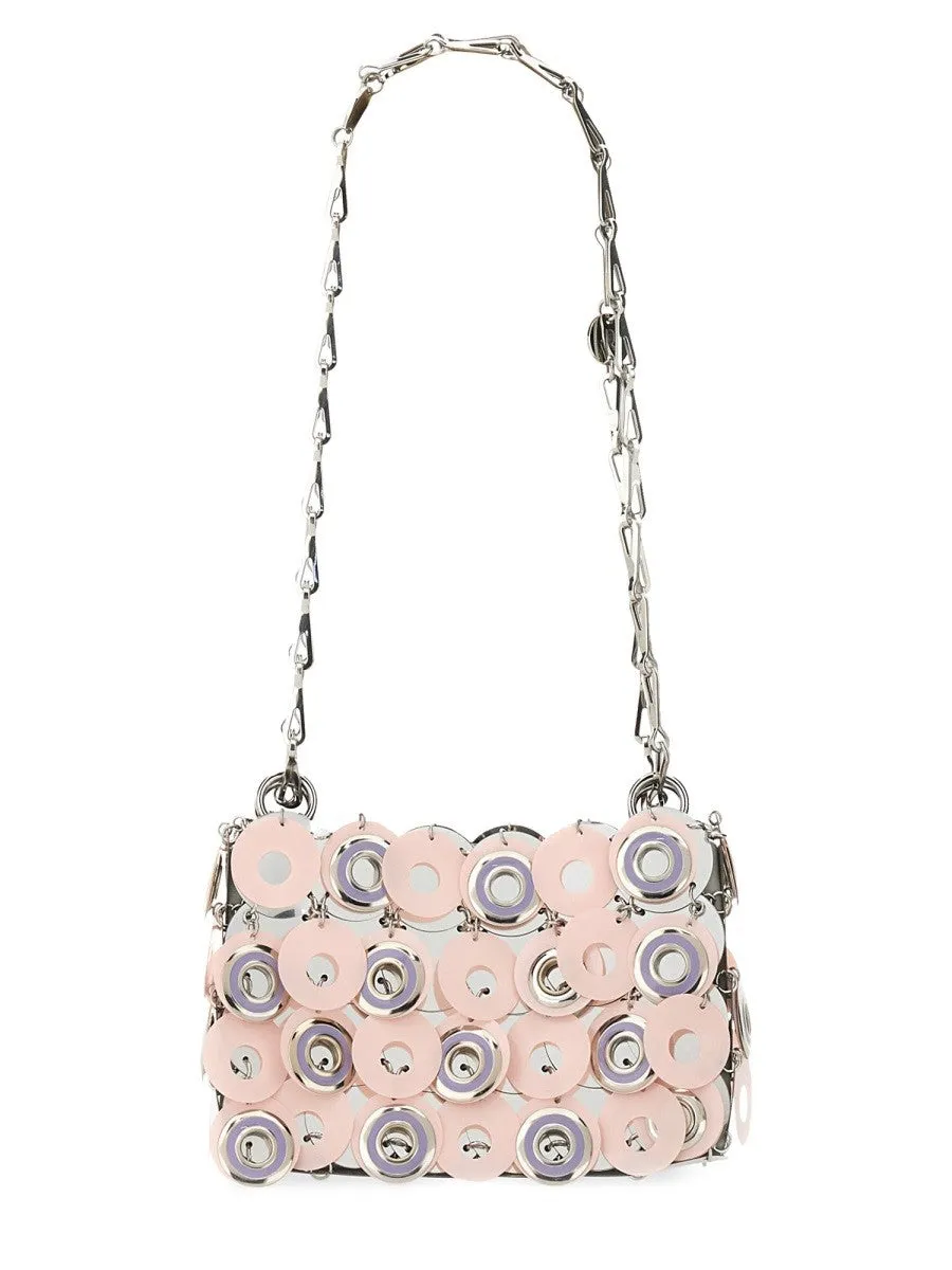 RABANNE "SPARKLE DISCS" SHOULDER BAG sold by Siebentaschen