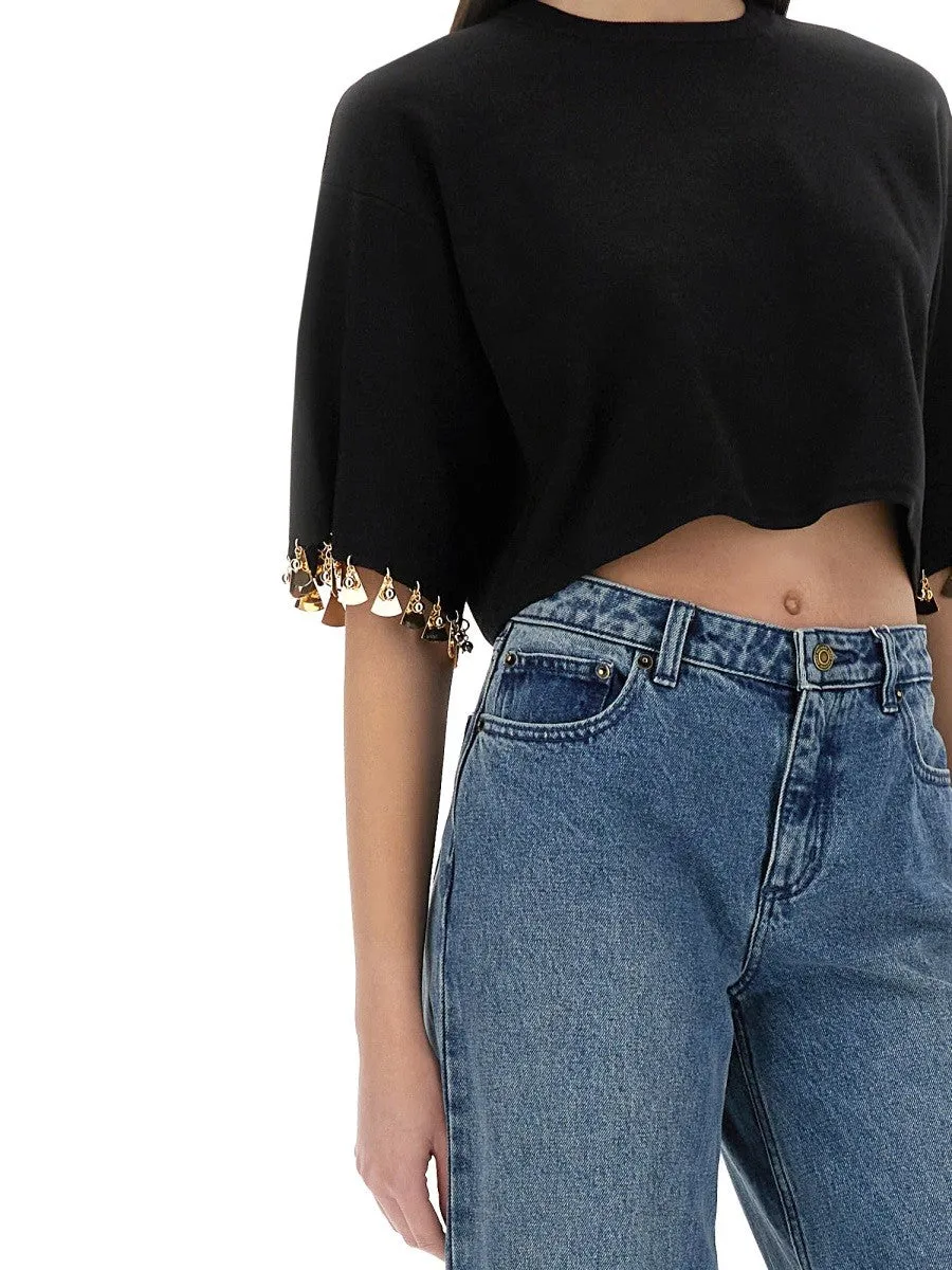 RABANNE KNIT CROP T-SHIRT sold by Siebentaschen product image thumbnail 3