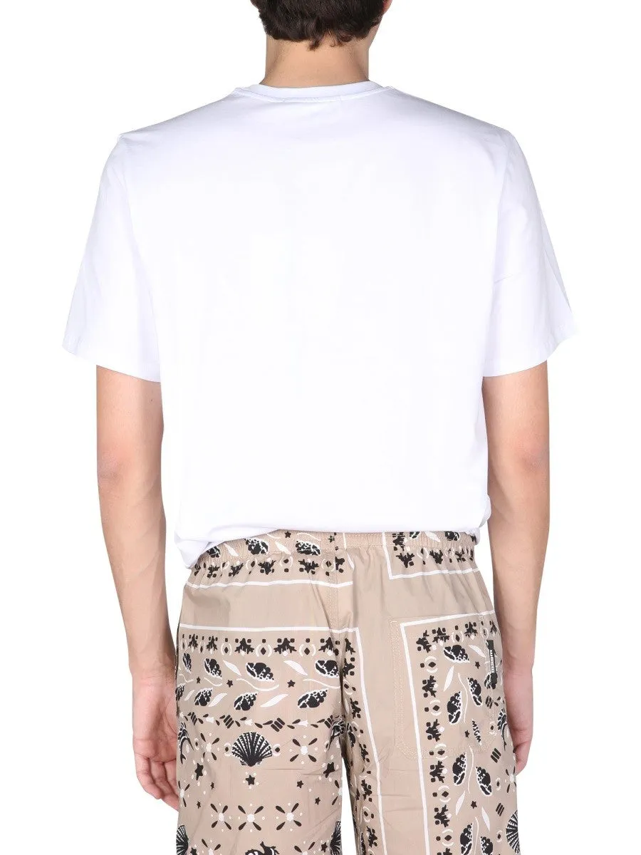 msgm T-SHIRT WITH LOGO BOX sold by Siebentaschen product image thumbnail 3