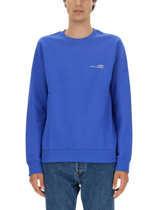 A.P.C. SWEATSHIRT WITH LOGO sold by Siebentaschen
