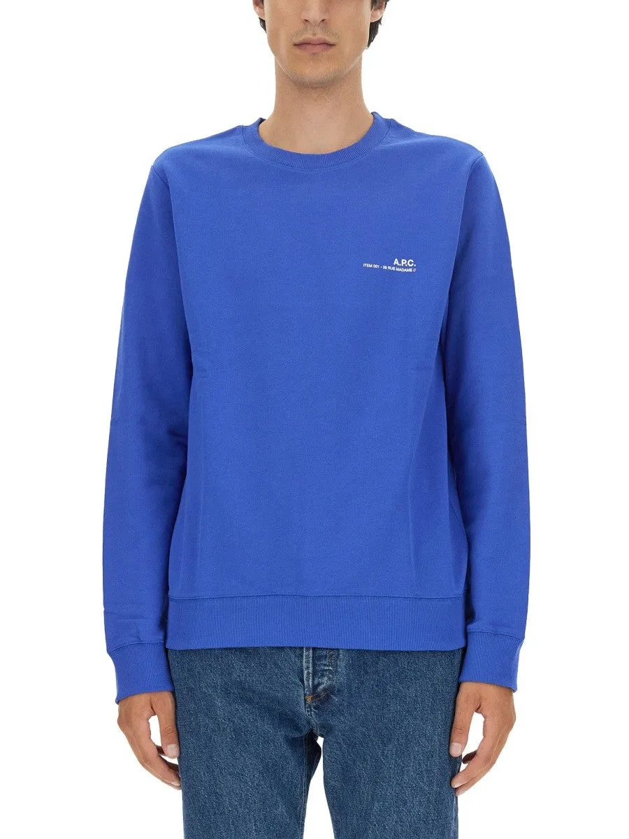 A.P.C. SWEATSHIRT WITH LOGO sold by Siebentaschen