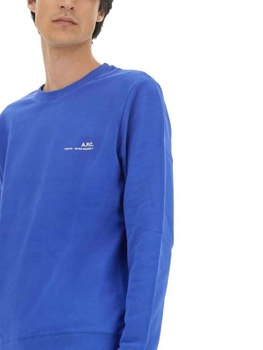 A.P.C. SWEATSHIRT WITH LOGO sold by Siebentaschen product image thumbnail 2