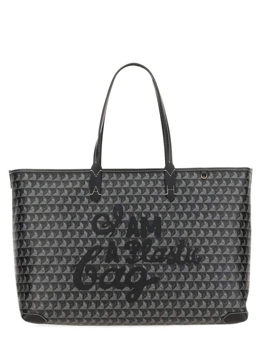 ANYA HINDMARCH "I AM PLASTIC BAG" TOTE BAG sold by Siebentaschen