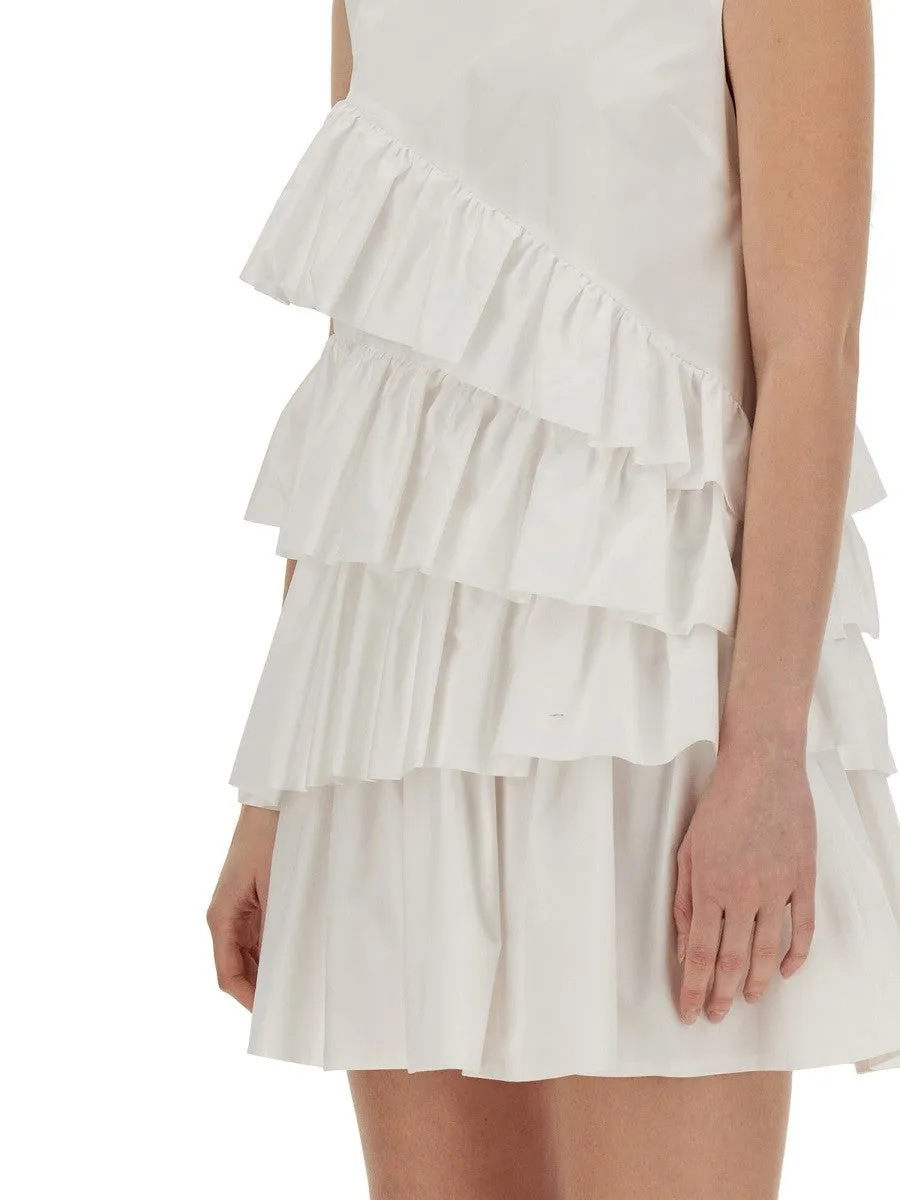 msgm DRESS WITH RUFFLES sold by Siebentaschen product image thumbnail 4