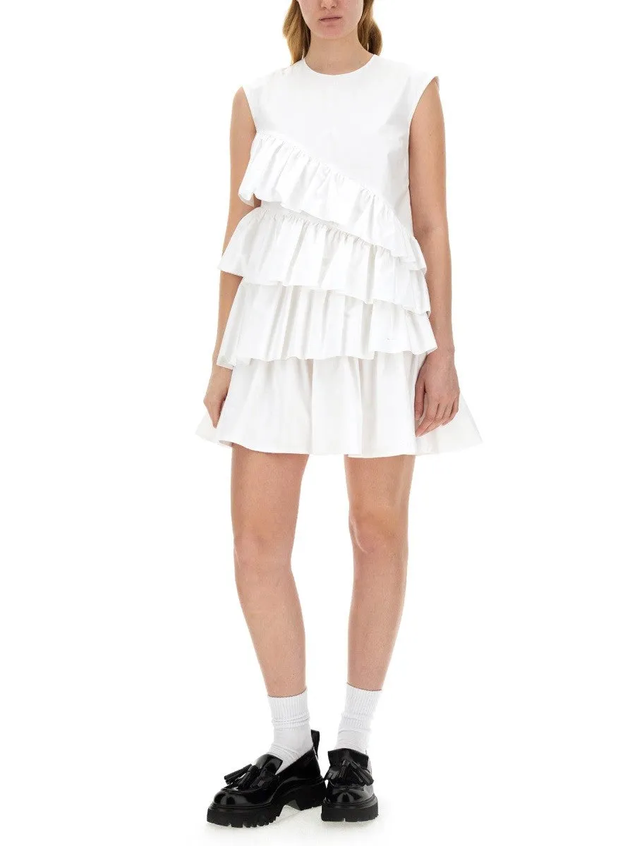 msgm DRESS WITH RUFFLES sold by Siebentaschen product image thumbnail 2