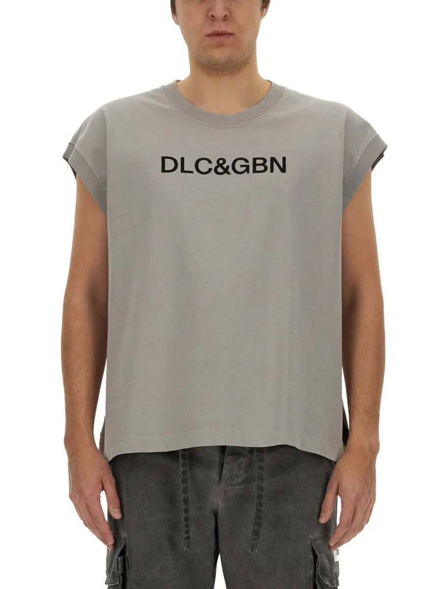 Dolce & Gabbana T-SHIRT WITH LOGO sold by Siebentaschen