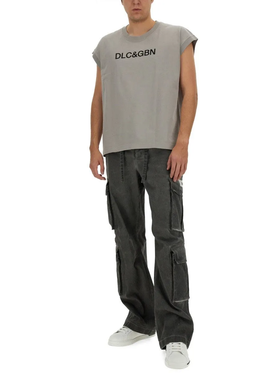 Dolce & Gabbana T-SHIRT WITH LOGO sold by Siebentaschen product image thumbnail 2