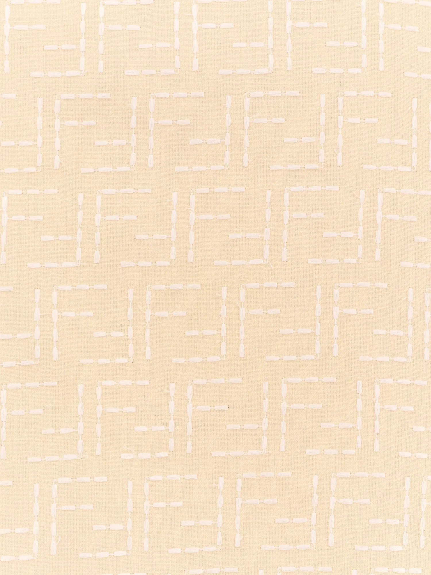 Fendi Jacquard linen and cotton shirt with all-over ff embroidery sold by Siebentaschen product image thumbnail 4