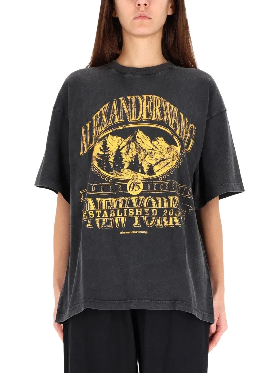 Alexander Wang T-SHIRT WITH PRINT sold by Siebentaschen