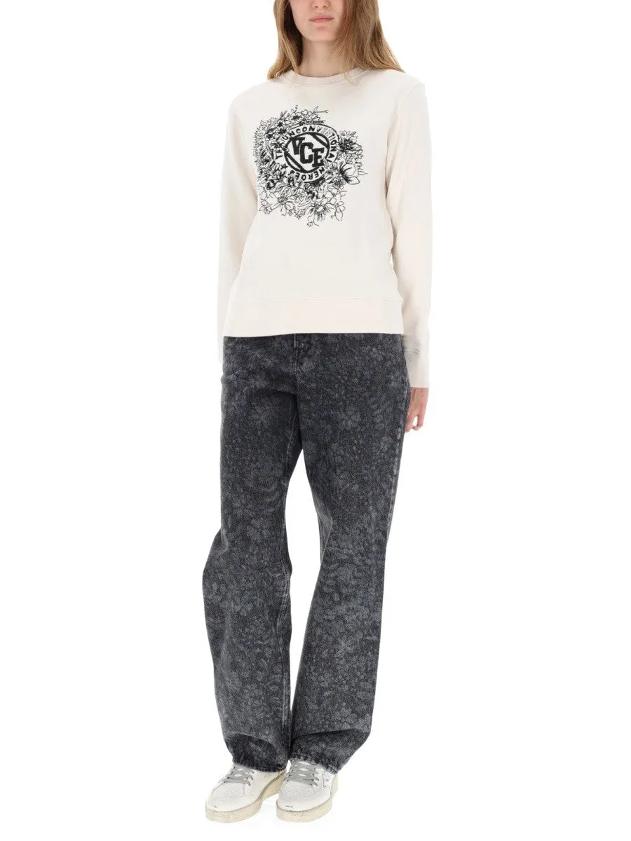 Golden Goose JEANS WITH FLORAL PATTERN sold by Siebentaschen product image thumbnail 2