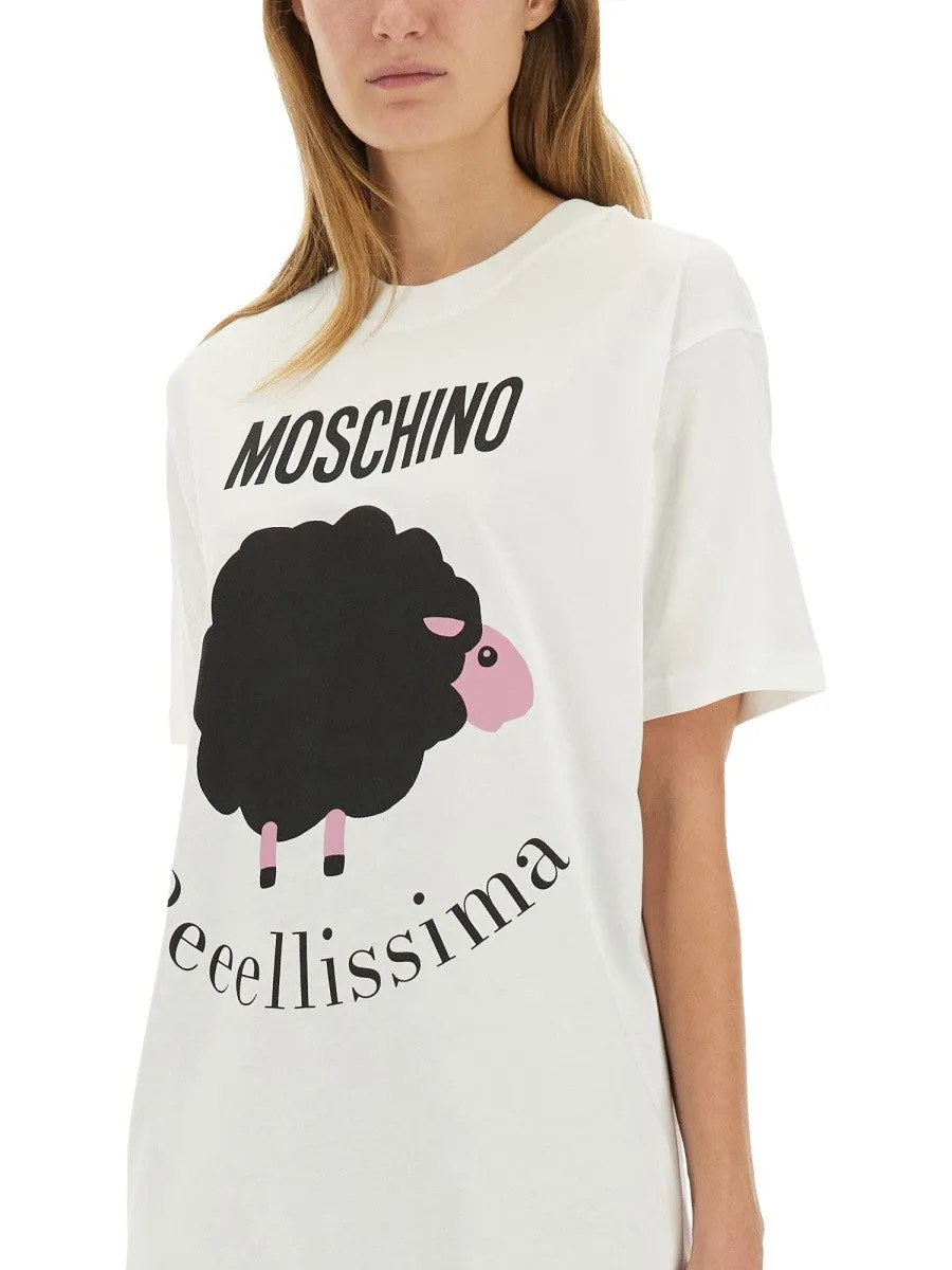 Moschino T-SHIRT WITH PRINT sold by Siebentaschen product image thumbnail 4