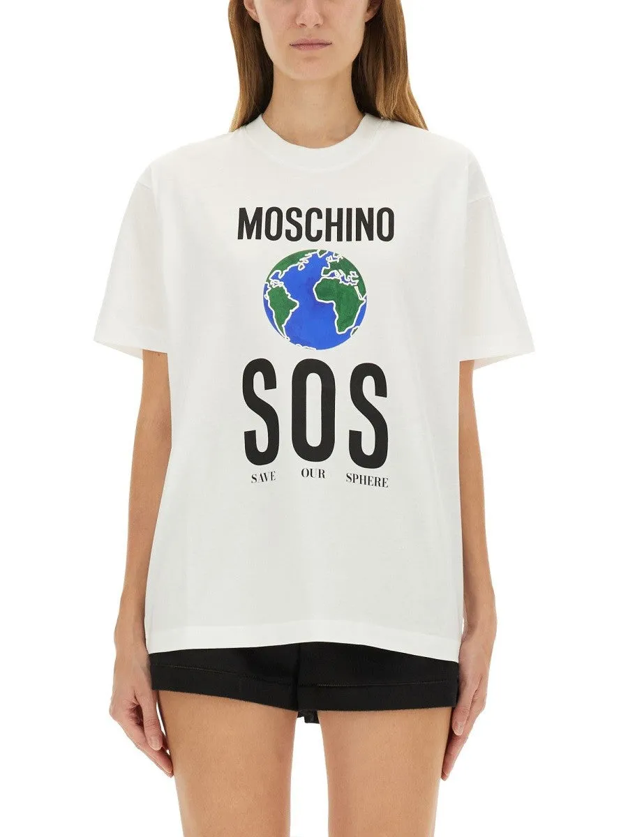 Moschino T-SHIRT WITH PRINT sold by Siebentaschen