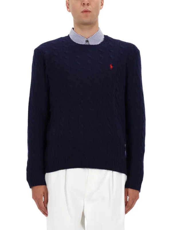 Polo Ralph Lauren WOOL AND CASHMERE CABLE KNIT SWEATER sold by Siebentaschen