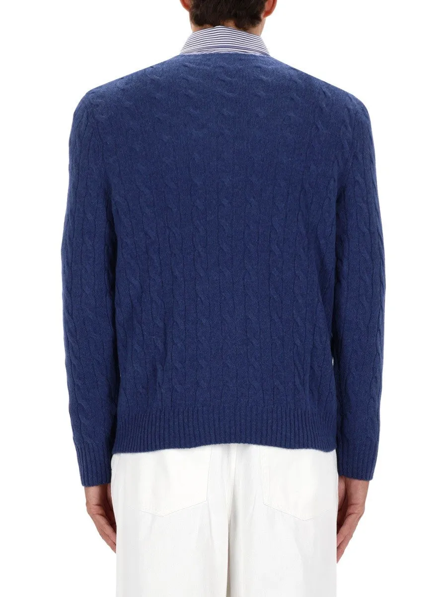 Polo Ralph Lauren WOOL AND CASHMERE CABLE KNIT SWEATER sold by Siebentaschen product image thumbnail 3