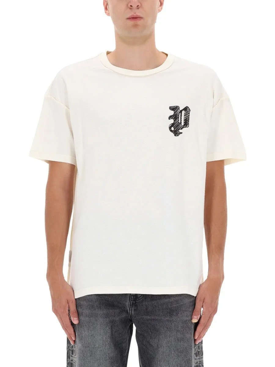 PURPLE BRAND "SCRIBBLED P" T-SHIRT sold by Siebentaschen