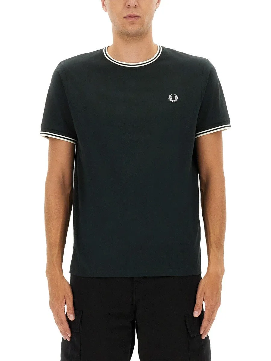 FRED PERRY DOUBLE STRIPE T-SHIRT sold by Siebentaschen product image thumbnail 3