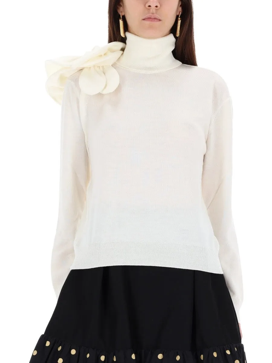 Moschino MESH WITH FLOWER DETAIL sold by Siebentaschen