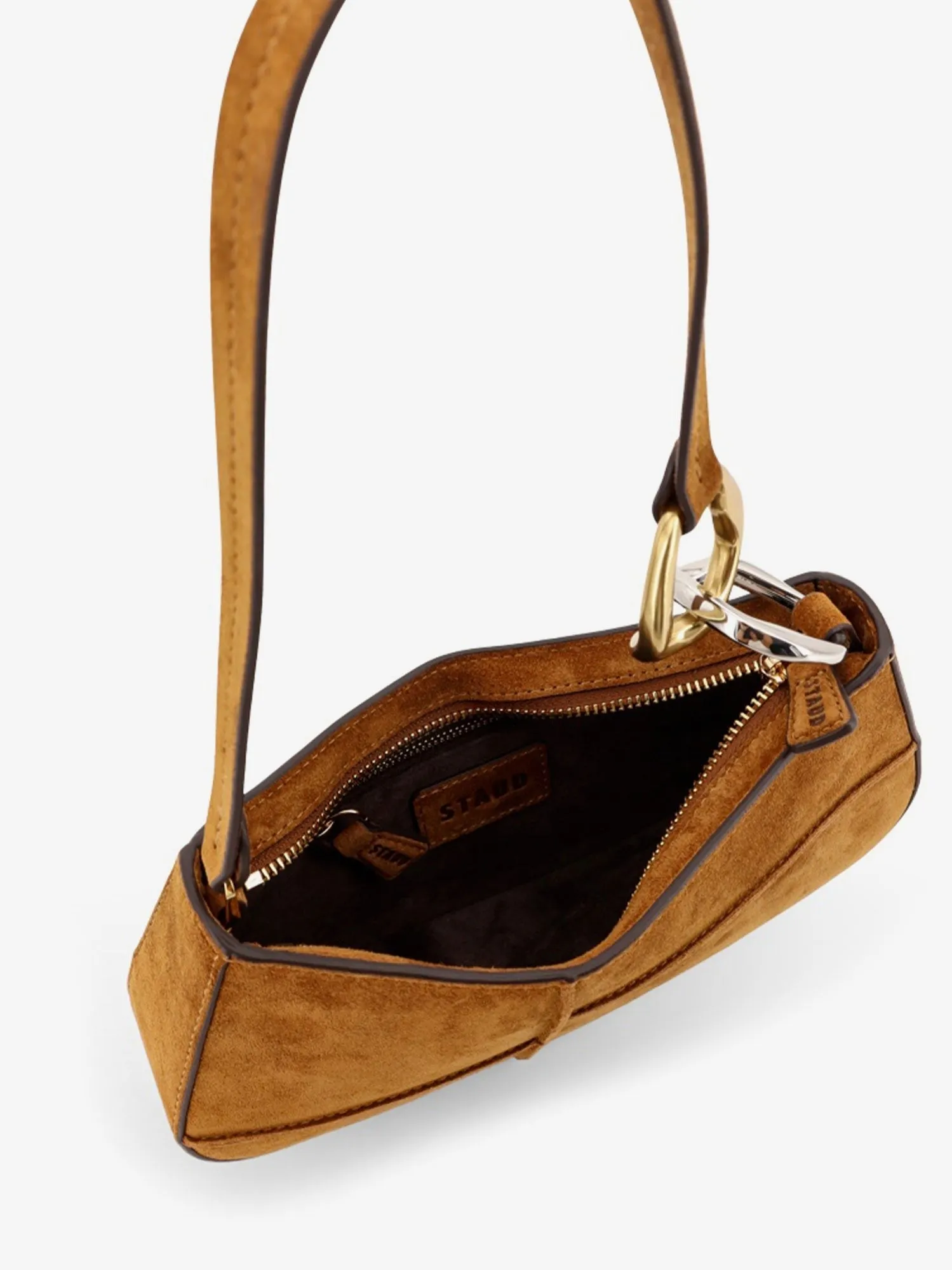 STAUD Ollie suede shoulder bag sold by Siebentaschen product image thumbnail 4