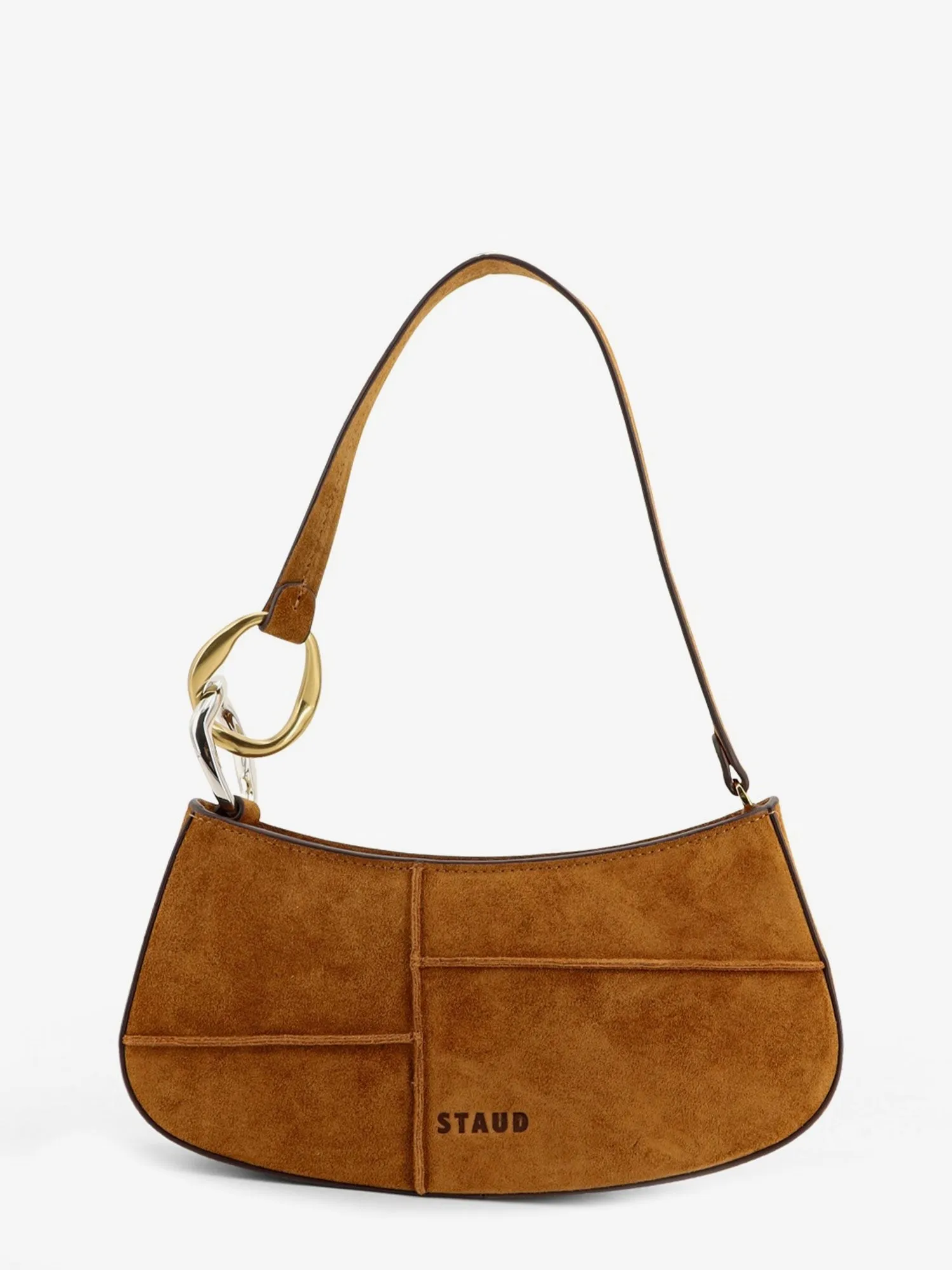 STAUD Ollie suede shoulder bag sold by Siebentaschen product image thumbnail 2