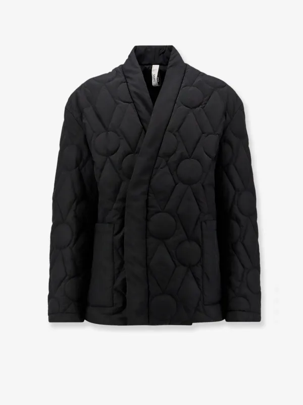 Hevo Faeto quilted nylon down jacket made by Siebentaschen