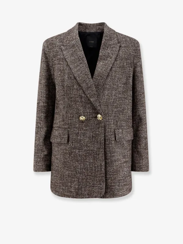 Pinko Gnocchetto tweed blazer sold by Siebentaschen