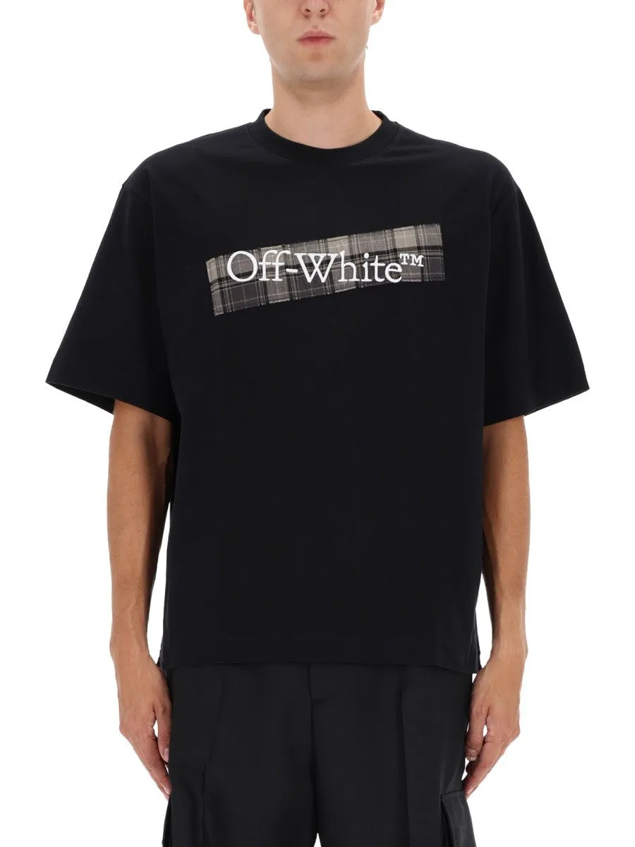 Off-white T-SHIRT WITH LOGO sold by Siebentaschen
