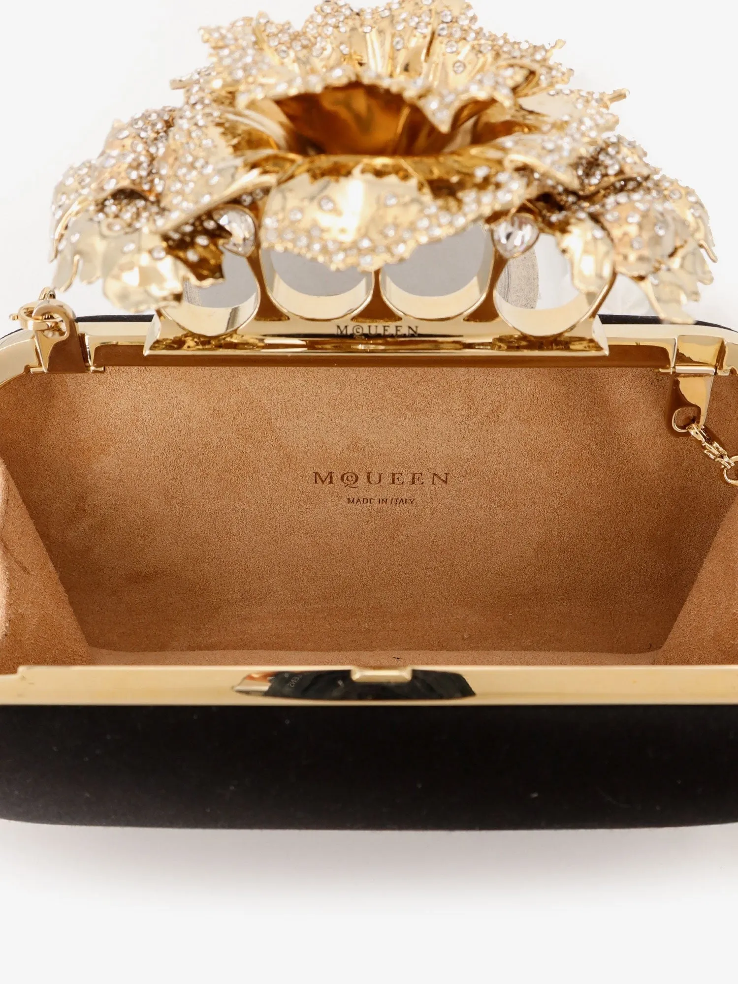 Alexander Mcqueen Carnation Clutch satin clutch sold by Siebentaschen product image thumbnail 4