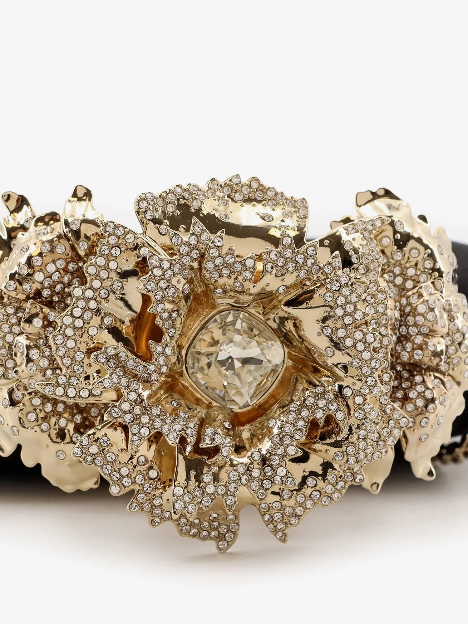 Alexander Mcqueen Carnation Clutch satin clutch sold by Siebentaschen product image thumbnail 5