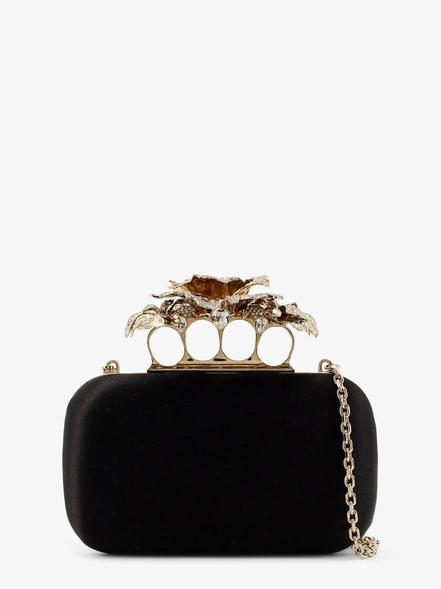 Alexander Mcqueen Carnation Clutch satin clutch sold by Siebentaschen product image thumbnail 2