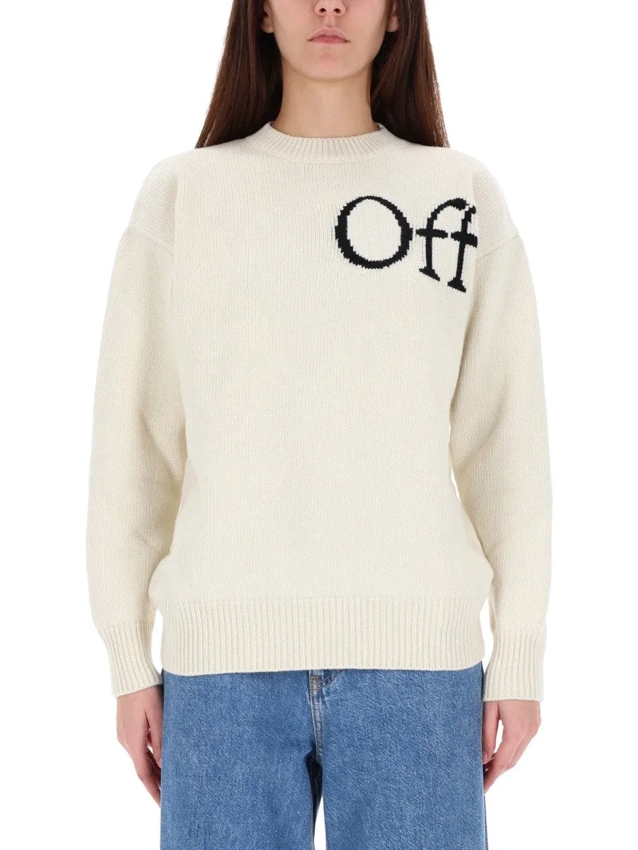 Off-white JERSEY WITH LOGO sold by Siebentaschen