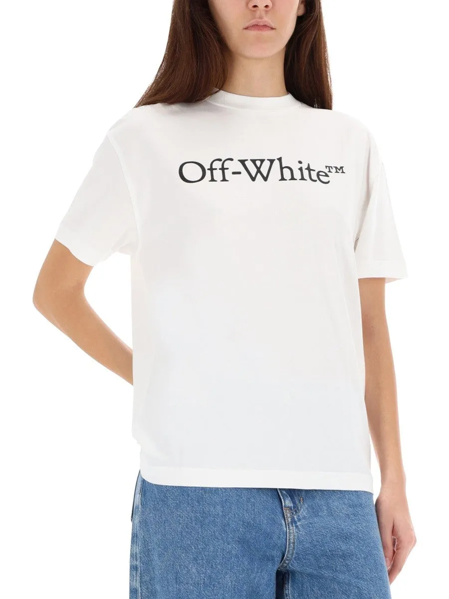 Off-white T-SHIRT WITH LOGO sold by Siebentaschen product image thumbnail 4