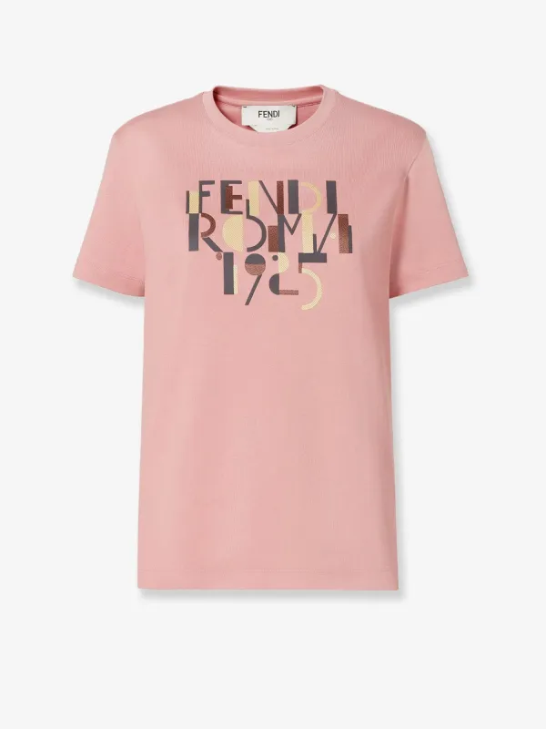 Fendi Cotton T-shirt sold by Siebentaschen