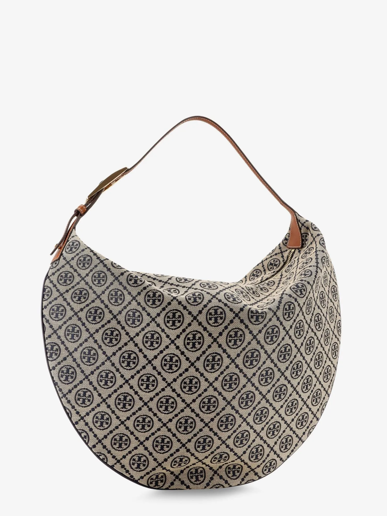 Tory Burch T Monogram Balloon jacquard fabric shoulder bag sold by Siebentaschen product image thumbnail 3