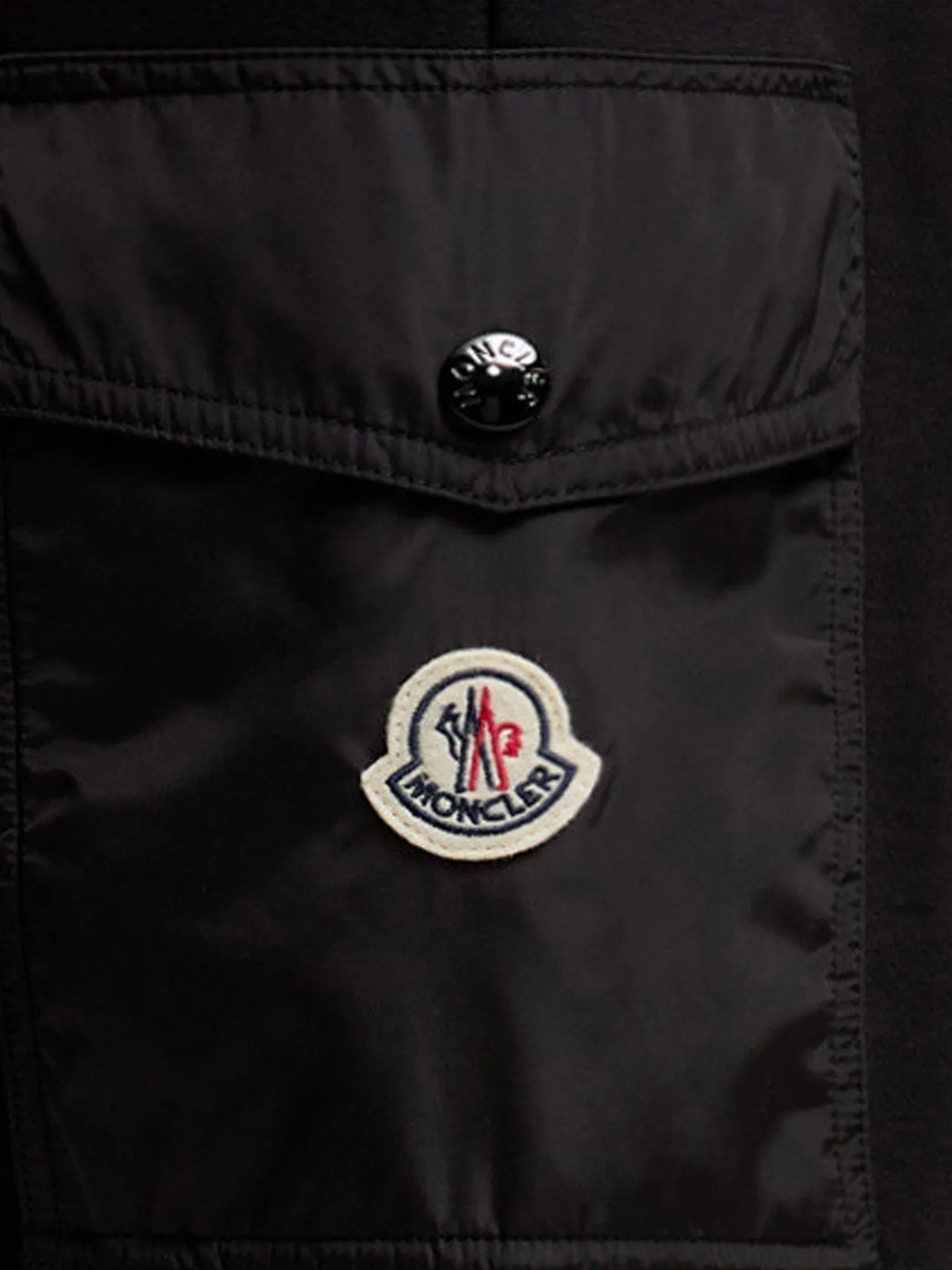 Moncler Cotton blend jogger trousers sold by Siebentaschen product image thumbnail 3