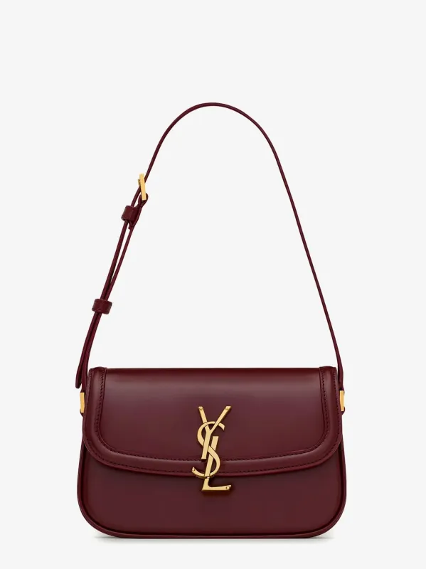 Saint Laurent Solferino Mini leather shoulder bag sold by Siebentaschen