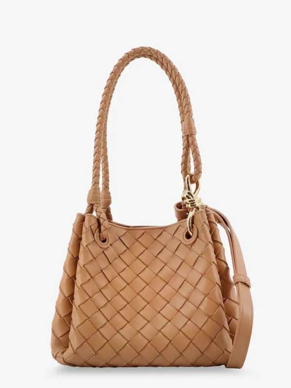 Bottega Veneta Parachute Small leather crossbody bag sold by Siebentaschen