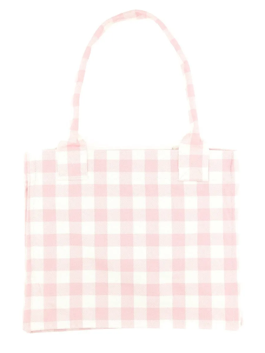 GANNI "VICKY CHECK" TOTE BAG LARGE sold by Siebentaschen product image thumbnail 2
