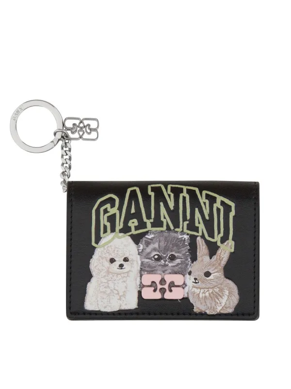 GANNI BOU" CARD HOLDER sold by Siebentaschen