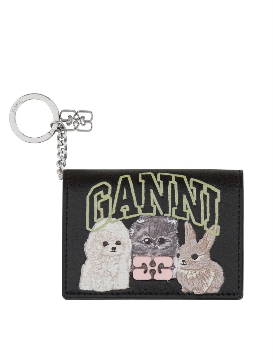GANNI BOU" CARD HOLDER sold by Siebentaschen