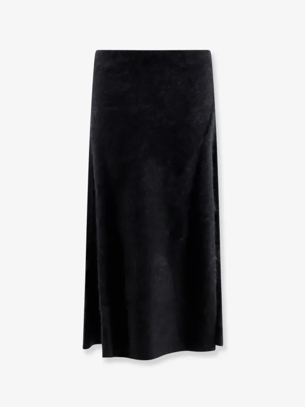 NUDE Cashmere Midi skirt sold by Siebentaschen
