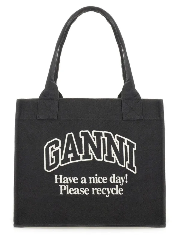 GANNI LARGE TOTE BAG sold by Siebentaschen