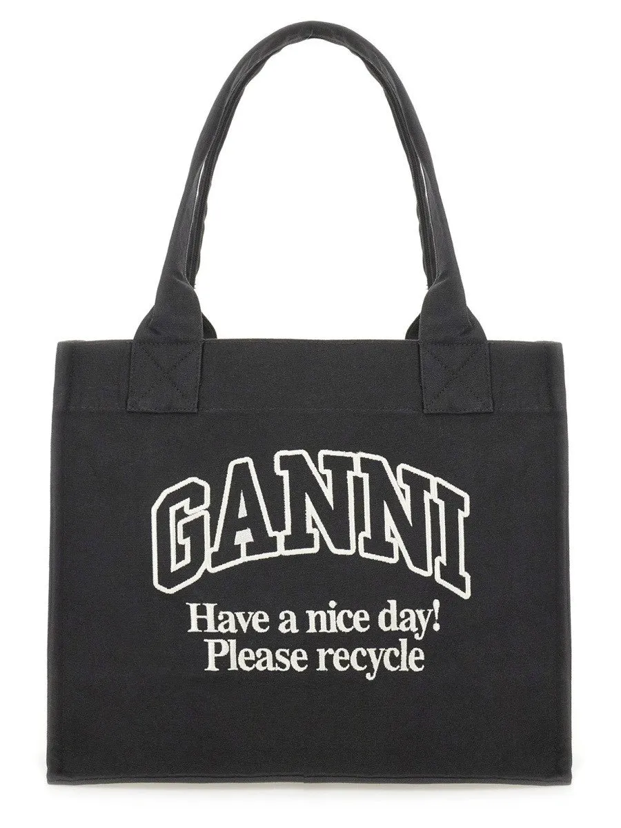 GANNI LARGE TOTE BAG sold by Siebentaschen