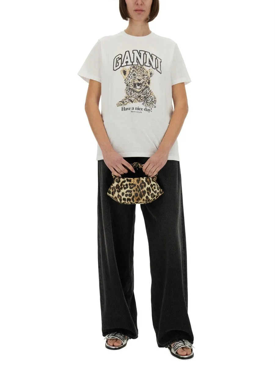 GANNI "LEOPARD" T-SHIRT sold by Siebentaschen product image thumbnail 2